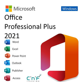 Microsoft Office 2021 Professional Plus Key | VOLLVERSION/KEIN ABO | Windows | 1 PC/Notebook | 32&64 Bit | Online Aktivierungsschlüssel | Deutsch