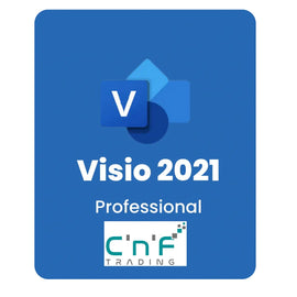 Microsoft Visio 2021 Professional Key | DAUERLIZENZ/VOLLVERSION/KEIN ABO | Windows | 1 PC/Notebook | 32&64 Bit | Online Aktivierungsschlüssel | Deutsch