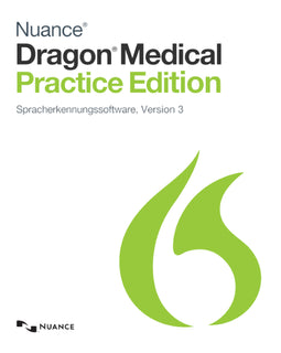 Nuance Dragon Medical Practice Edition 3 | 2PC | Vollversion | Windows |DEUTSCH
