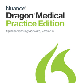 Nuance Dragon Medical Practice Edition 3 | 2PC | Vollversion | Windows |DEUTSCH